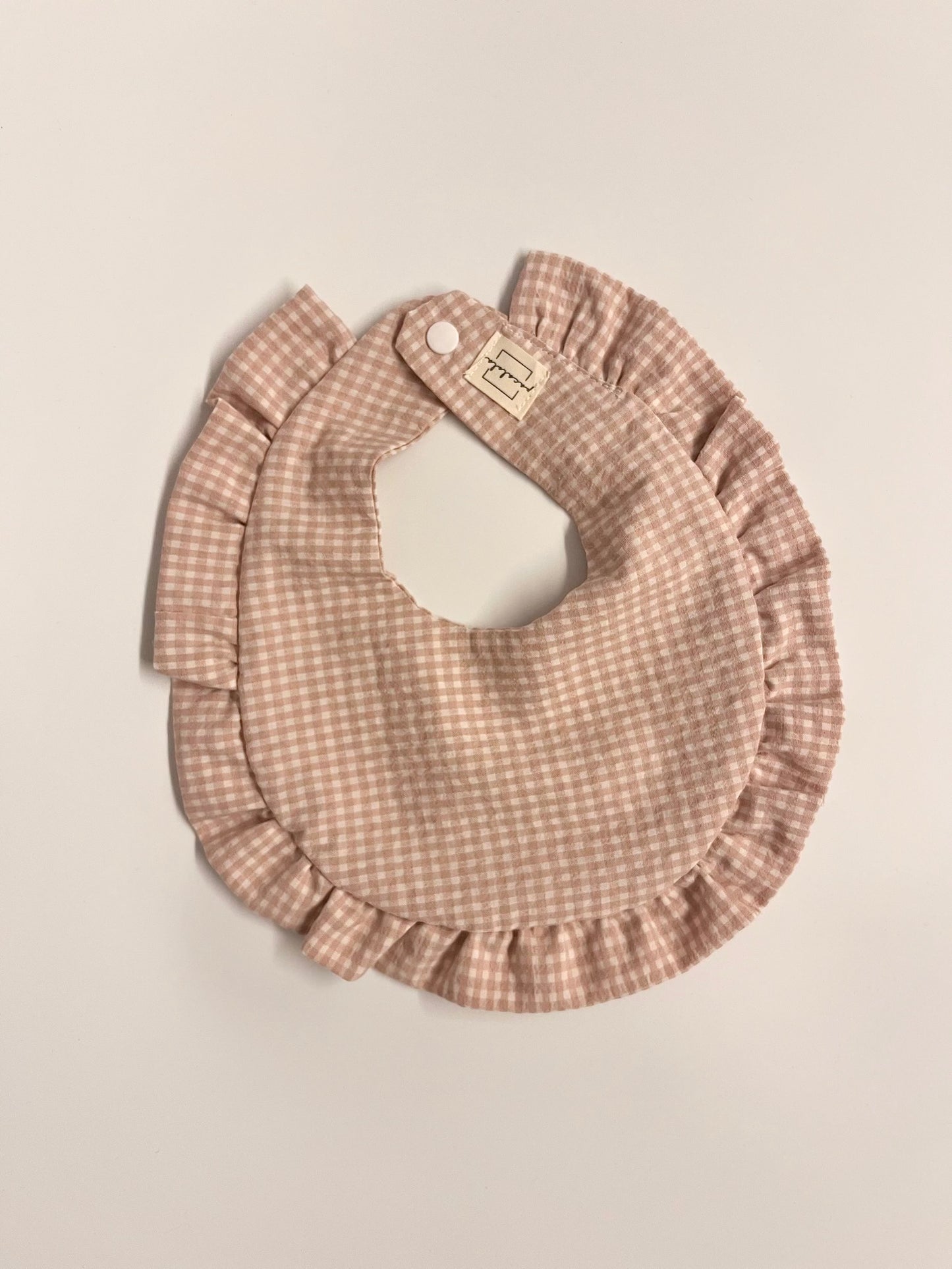 Babero Volante Bicolor Nude